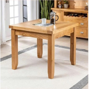 Rustic - Gỗ Sồi : Bàn Ăn Một Mảnh - 90cm